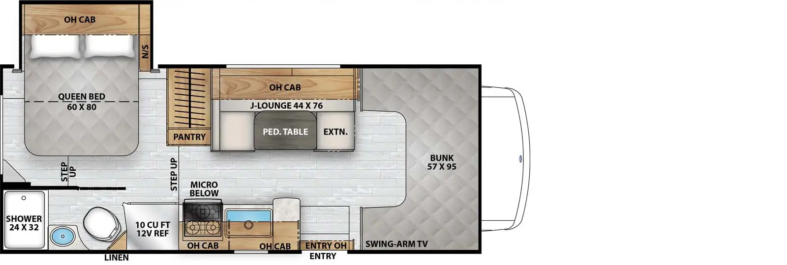 21RSS Chevy 4500 Floorplan Image